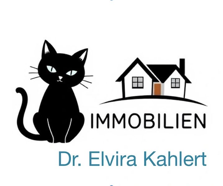 Firmenlogo, 1. Entwurf, IMMOBILIEN Dr. Elvira Kahlert